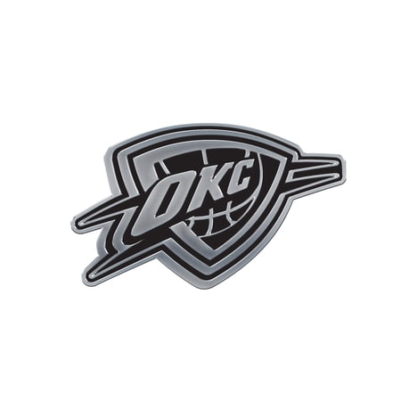 WinCraft Oklahoma City Thunder Chrome Auto Emblem
