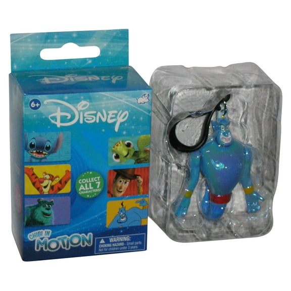 Disney Aladdin Special Iridescent Genie Chibi In Motion Bullsitoy 3.5-Inch Mini Figure Keychain