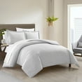 thumbnail image 4 of Blaine 2 or 3 Piece Duvet Cover Set Contemporary Two Tone Striped, 4 of 8