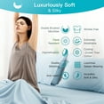 thumbnail image 3 of Bed Sheet Set - Brushed Microfiber Sheets Bedding - Bed Sheets & Pillowcases - 16 Inches Deep Pockets - Easy Fit - Breathable & Cooling Sheets- 4 Pieces, 3 of 6