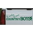 thumbnail image 1 of Ladies Love Country Boys Car or Truck Window Decal Sticker, 1 of 1