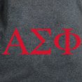 thumbnail image 3 of CafePress - Alpha Sigma Phi Greek Letters Cardinal T Shirt - Women's Traditional Fit Dark T-Shirt, 3 of 4