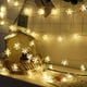 thumbnail image 2 of Luces LED de copo de nieve de 3 m, 20 luces, con batería intermitente, luces decorativas solares intermitentes, caja de batería USB, luces navideñas., 2 of 5