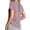 Light Purple#9527, variant on BOOMNY Women's Short Sleeve Workout Tshirts Crew Neck Breathable Yoga Tshirts Summer Athletic Tee Tops for Women