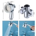 thumbnail image 6 of Faucet Extender Set Kitchen Bathroom Sink Water Tap External Shower Wash Hair Water Tap Hose Shower Head Sprayer Nozzle Bracket, 6 of 9