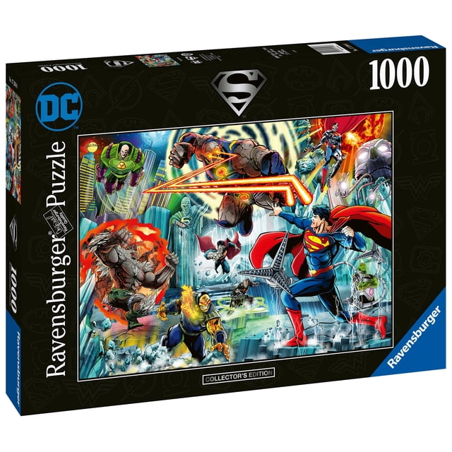 Puzzle Ravensburger Superman Edición Coleccionista 1000 piezas