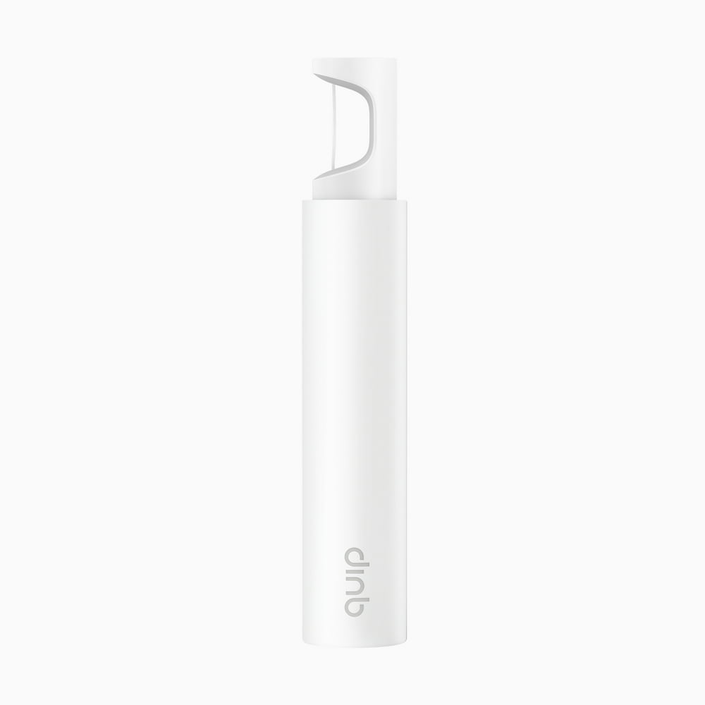 quip Floss String, Refillable Dispenser, White Plastic, 3Month Mint