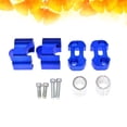 thumbnail image 5 of FRCOLOR Handlebar Riser 1Pc Professional Motorcycle Aluminum Handlebar Risers 28mm Adjustable Fat Bar Clamps(Blue),2.44"X2.24"X1.1", 5 of 5