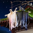 thumbnail image 4 of OIUR Halloween Hanging Skeleton Ghost Outdoor Large Scary Grim Reaper Creepy Flying Ghost Skull for Yard Garden Haunted House Decor, 4 of 7