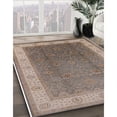thumbnail image 3 of Ahgly Company Machine Washable Indoor Rectangle Industrial Modern Camel Brown Area Rugs, 5' x 8', 3 of 7