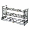 thumbnail image 1 of Caja para guardar huevos, bandeja para conservar huevos frescos, dispensador de alimentos con asa Verde, 1 of 9