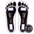 thumbnail image 2 of Almohadillas desechables para pies KOBBTAN en aerosol, color negro, 120 pares, 2 of 8