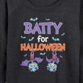 thumbnail image 3 of Dr. Seuss - Batty For Halloween Thing 1 and Thing 2 - Women's Lightweight French Terry Long Sleeve Shirt, 3 of 6