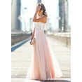 thumbnail image 3 of Women Formal Lace Long Dress Prom Evening Party Bridesmaid Wedding, 3 of 3