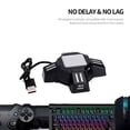 thumbnail image 3 of Graflsoa Compact KX Keyboard & Mouse Adapter for Seamless Gaming on Switch, PS4, PS3, Xbox One - Plug & Play, Zero Delay, Key Mapping Support, Black, 3 of 6