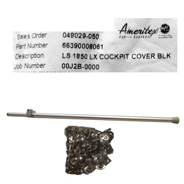 Larson Boat Cockpit Cover | 1850 LX Ameritex Black
