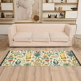 thumbnail image 2 of Yayeee Runner Rug for Bedroom 2'x6' Machine Washable Hallway Non Slip Mat, Floral Animals, 2 of 8