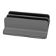 thumbnail image 1 of Injueey Soporte ajustable de escritorio para computadora portátil de aleación de aluminio, estante de soporte Vertical con ranuras dobles Juegos de teclado y mouse para computadora Gris, 1 of 6