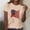 Tops-903Beige, variant on Xdegoge 4Th of July Patriotic T Shirts for Women USA American Flag Short Sleeve Crewneck Stars and Stripes Glitter Graphic Print Casual Soft Summer Tops