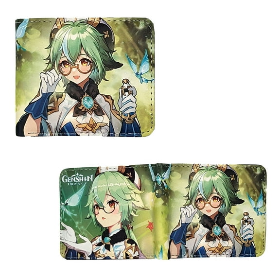 Sucrose - Genshin Impact 4x5" Bi-Fold Wallet