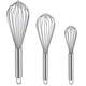 thumbnail image 1 of Batidores de cocina, paquete de 3 batidores de acero inoxidable para batidor, batidor, batidor y batidor, más juego de batidores de línea de globos, 8"+10"+12" Zhivalor  WMZY-135, 1 of 3