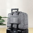 thumbnail image 2 of Large Capacity Fashion Travel Bag For Unisex Weekend Solid Color Handbag Wet And Dry Separation Travel Carry On Bags Grey L, 2 of 6