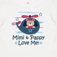thumbnail image 4 of Inktastic Mimi and Pappy Love Me Baby Boy Boys Baby T-Shirt, 4 of 5