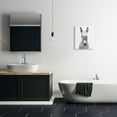 thumbnail image 2 of Stupell Industries Donkey Toilet Paper Funny Bathroom Animals & Insects Painting Gallery Wrapped Canvas Print Wall Art, 2 of 5