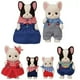 thumbnail image 4 of Figuras de anime de Sylvanian Families, impermeable kawaii, juego de cascabeles para bebés, gatos, compañeros de juegos para guardería, muñecos para bebés, juguetes de regalo para niños, adornos para, 4 of 5