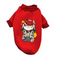 thumbnail image 1 of Pet Cat Dog Autumn And Winter Plus Velvet Hats Sweater, 1 of 6