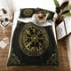 thumbnail image 3 of Juego de Cama Colcha Vikinga - Vegvisir y Runa Vikingos - Juego de Cama Colcha Vikinga, 3 of 5
