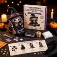 thumbnail image 3 of Patchwork Skeleton Witch DIY Sewing Kit Beginner-Friendly Doll Making Set with Gothic Cute Plush Halloween Craft Activity for Adults Teens Spooky Room Decor Gift, 3 of 5