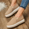 thumbnail image 4 of Vedolay 2023 Casual Shoes Women's Shoes Slip On Summer Fashion Comfortable Flats Loafer,Brown 8.5, 4 of 5