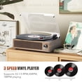 thumbnail image 3 of Tocadiscos de vinilo Seasonlife Vintage con altavoz, 3 of 9