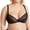Black bras, variant on pimelu Bras for Women Push Up Bra for Women Full Coverage Compression T-Shirt Bras Ladies Comfy Lightweight Lace Trim Plus Size Underwire Bra Womens Bras