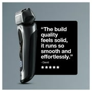 Braun Series 8 8457CC Electric Shaver for Men with Beard Trimmer, Cleaning & Charging Center, Sliver