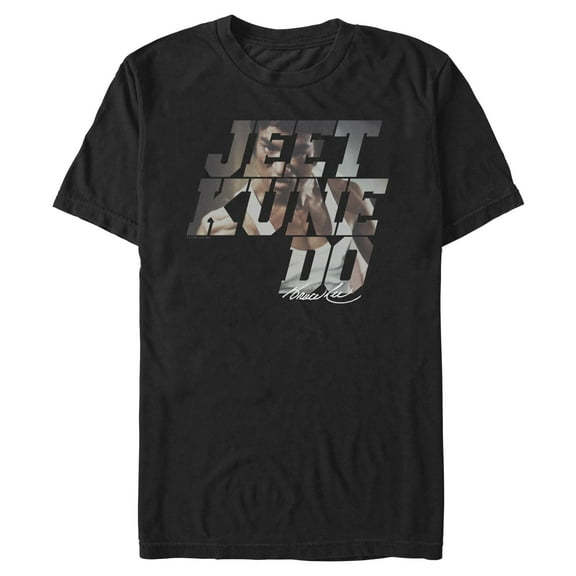 Mens Bruce Lee Jeet Kune Do Photo T Shirt