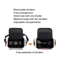 thumbnail image 3 of TFixol Cwatcun D121 Crossbody Camera Bag - Splashproof, Large Capacity, Color-Block Design for DSLR/Mirrorless Cameras, Compact Size with Adjustable Straps and Removable Dividers, 3 of 6