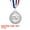 Silver, variant on Uxcell 2 Inch Basketball Medals Silver Award Medals with Neck Ribbon for Team Sports Games Party Favors 12 Pieces
