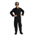 thumbnail image 1 of Rothco Kids Air Force Type Flightsuit - Black, Small, 1 of 2