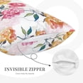 thumbnail image 5 of Bixox Colorful Flowers Printed Pillow Protector,Super Soft Ideal for Home,Guests,Rentals - 14"x20", 5 of 8