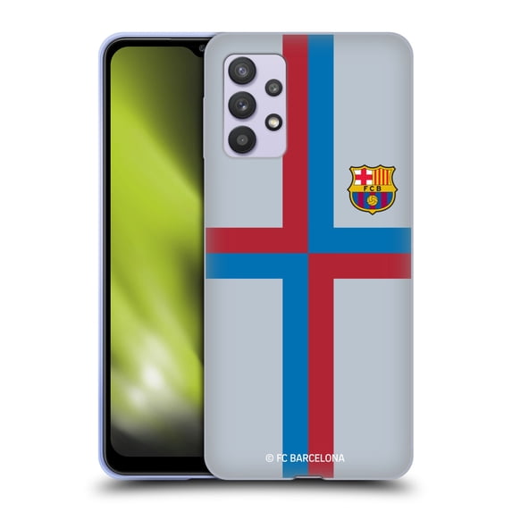 Head Case Designs Officially Licensed FC Barcelona 2022/23 Crest Kit Third Soft Gel Case Compatible with Samsung Galaxy A32 5G / M32 5G (2021)