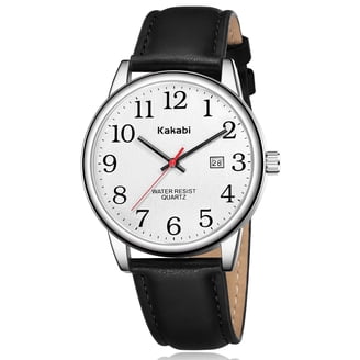 Zoo York Men's Brown Leather Strap 51mm Analog Watch & Stackable