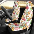 thumbnail image 2 of Gaeub Autumn Harvest Truck 2Pack Full Set Car Seat Covers with Soft Padding Universal Auto Front Seats Protector and Cushion Mat, 2 of 7