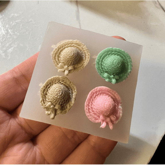 Fancy Hat Lucia Quad Silicone Mold