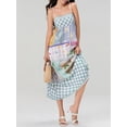 thumbnail image 2 of SUNSIOM Robe Sans Manches à Bretelles Spaghetti pour Femmes Robe Longue Fluide d'Été Imprimée pour Fête Cocktail Plage Mode Urbaine, 2 of 6