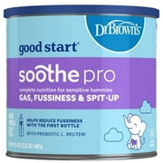 (3 pack) Good Start Dr. Browns Soothe Pro Baby Formula for Sensitive Tummies, 19.4 oz
