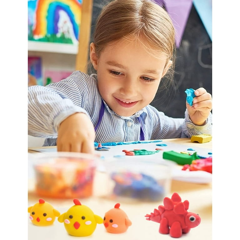 Ultra Light Kids Clay,36 Colours Air Drying Modelling Clay, Non-toxic Super  Soft, With Tools, Creative Play,diy Crafting For School Kindergarten Kids