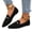 Black, variant on YOUYEDIAN Loafers for Women Versatile Pointed Toe Comfy Flats Casual Fashion Outdoor Slip On Shoes
