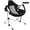 Black, variant on SUNSPIRE Oversized Hammock Chair with Footrest 2-Pack Portable Folding Rocking Camp Chair with Cup Holder for Outdoor Beach Sports Fishing Black